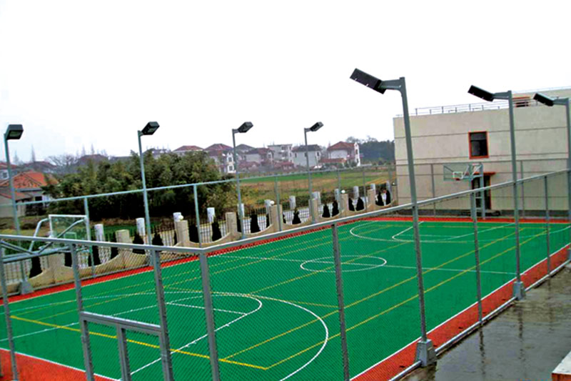 天津市滨海实验中学施工案例
