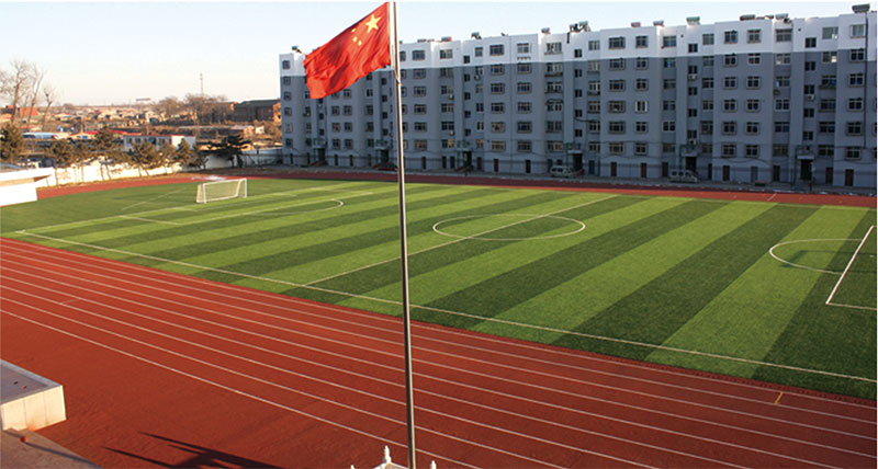 天津市大港油田实验中学施工案例