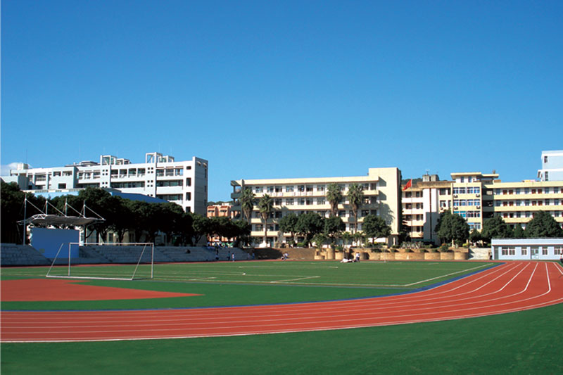 河北泊头市中学施工案例